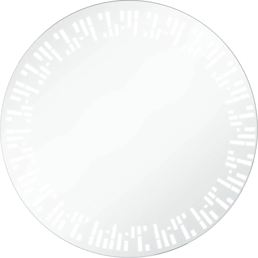 vidaXL Oglindă cu LED de baie, 70 cm