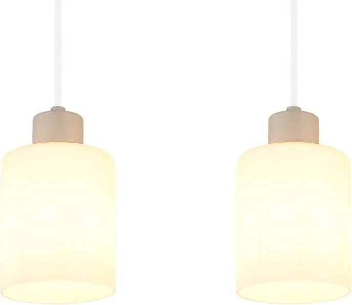 Lustra cu 4 pendule din sticla TRENT