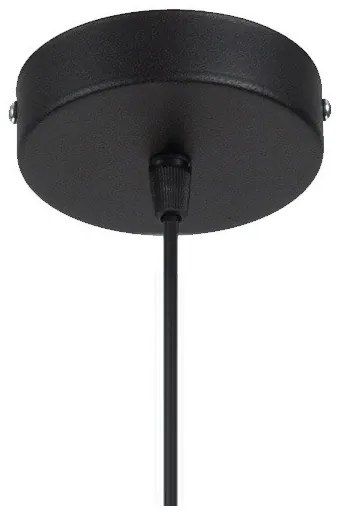 Lustră pe cablu WILL 1xE27/60W/230V neagră