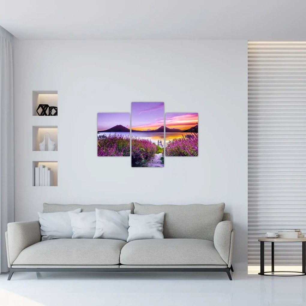 Tablou cu lac (90x60 cm)