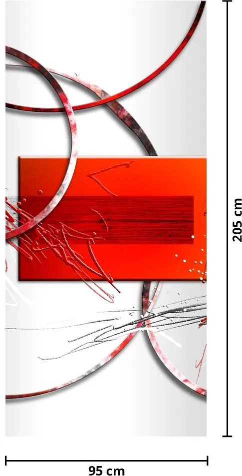 Fototapet pentru ușă - Abstract (95x205cm)