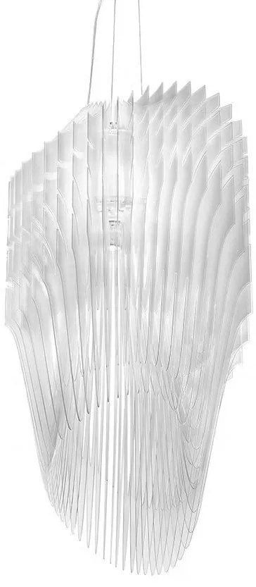 Lustra design Art Deco realizata manual Avia XL White Fade