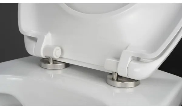 Deante BORO CMOD6SPW - WC suspendat cu capac SoftClose, ceramică, alb