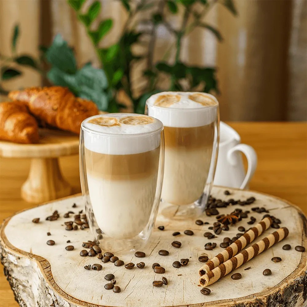 Pahar pentru caffé latte, 2 buc., 450 ml, HOTCOOL TYP 2