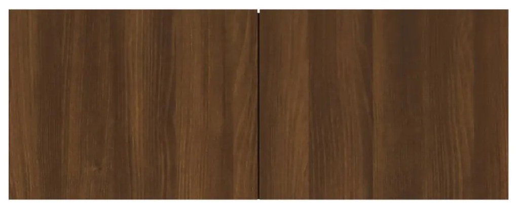 Set dulapuri TV, 7 piese, stejar maro, lemn prelucrat 7, Stejar brun, 60 x 30 x 30 cm