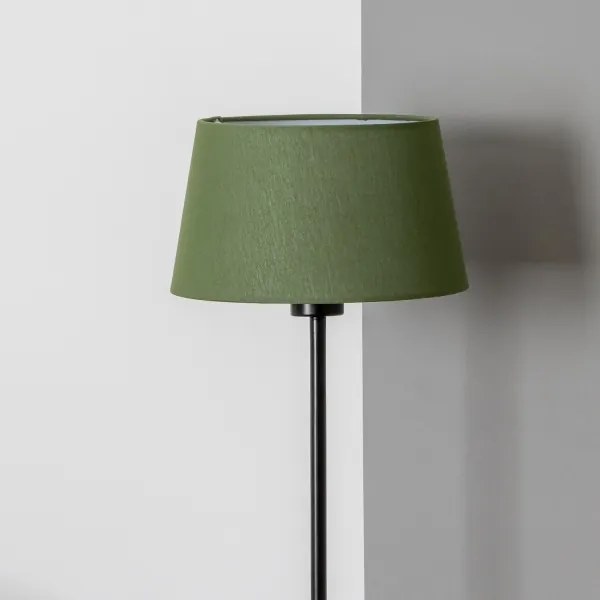 Brilagi - Lampă de podea LED CERIA 1xE27/40W/230V Ø 25 cm verde/negru