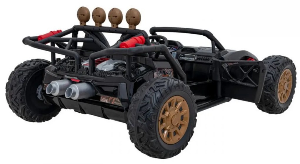 Masinuta Electrica cu acumulator pentru copii NOVOKIDS™ Buggy Maverick Racer S UTV, Cu 2 locuri, 3-12 ani, 24 V, Telecomanda, Max 50 kg, 3 Viteze,