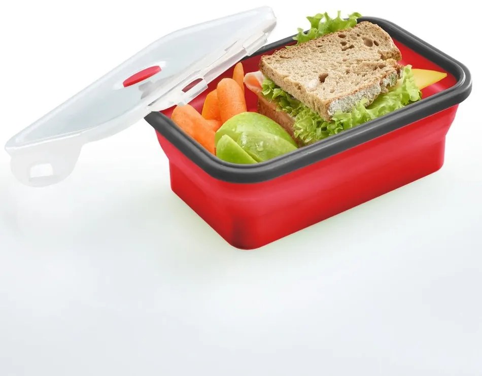 Recipient alimentar pliabil Westmark, pătrat, 1350ml, L