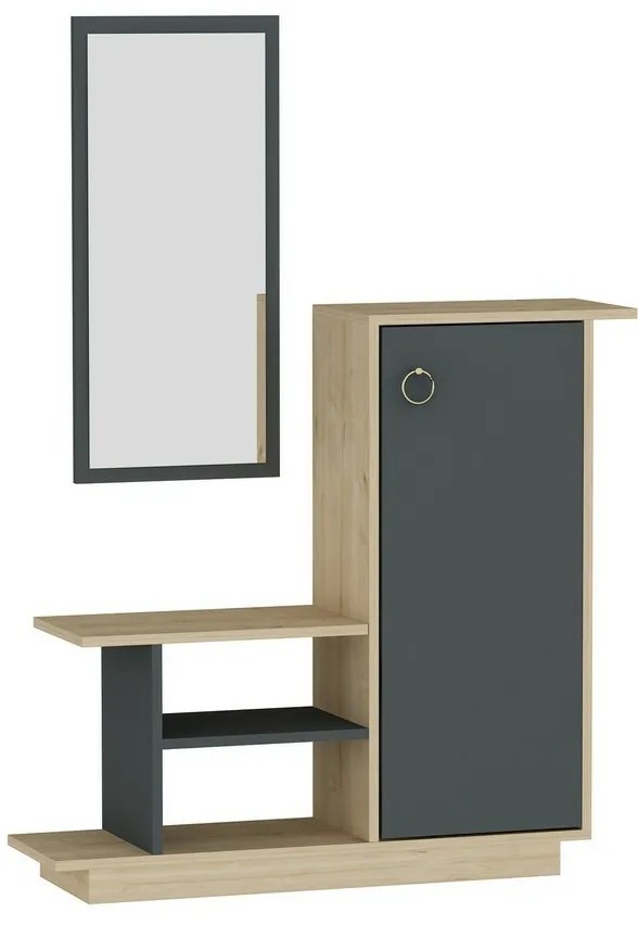 Set de hol Asia Oak and Anthracite
