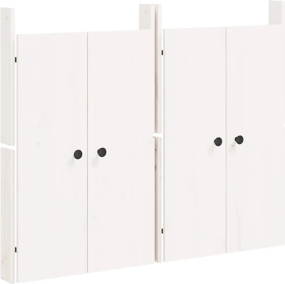 vidaXL Uși de bucătărie de exterior MEPPEL 2 buc., 50x9x82 cm, lemn masiv pin