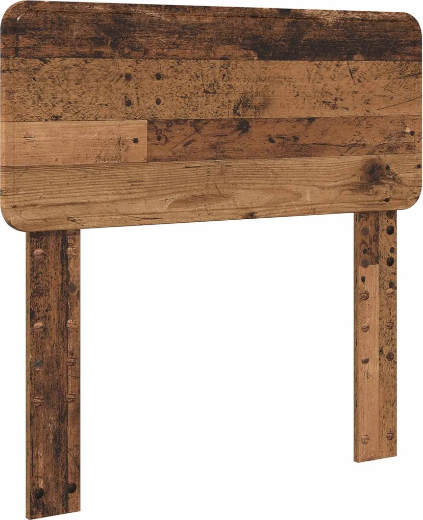 vidaXL Tăblie cap Lemn Vechi 90 cm Lemn compozit