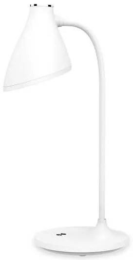 Lampă de masă Platinet 5 W, baterie, alb