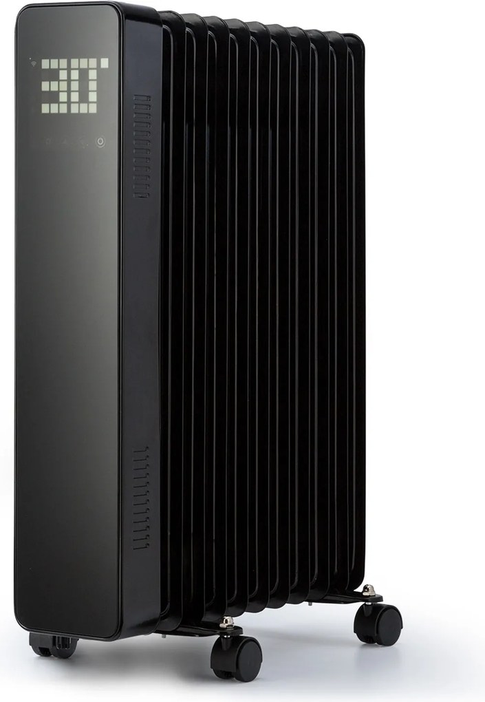 Sanford Smart, radiator cu ulei, putere 2500 W, cronometru săptămânal, afișaj LED, panou tactil, aplicație Klarstein