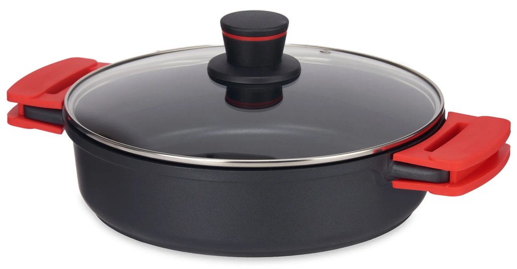 Oală cu înveliș antiaderent MOLTEN cu capac, Ø 28 cm