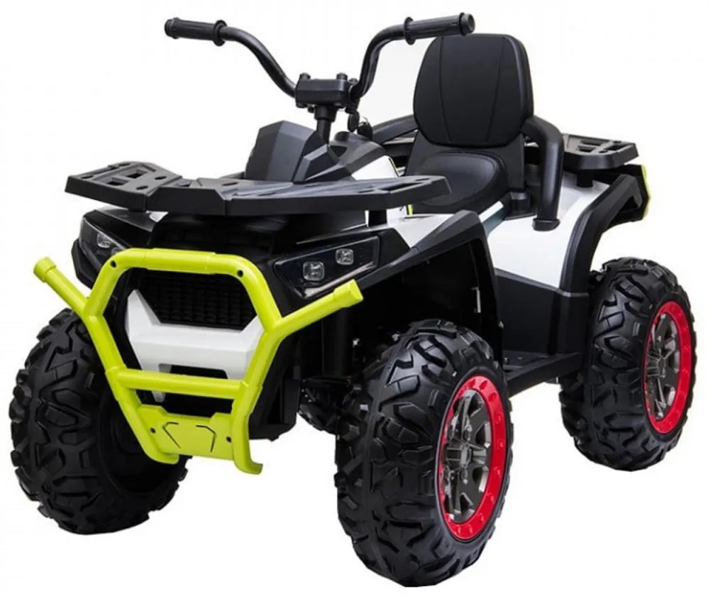 ATV Electric cu acumulator pentru copii NOVOKIDS™ Desert Rider , Cu faruri luminoase, Roti din Cauciuc EVA, 3-12 ani , max 50 kg , 2 Baterii de 12V,