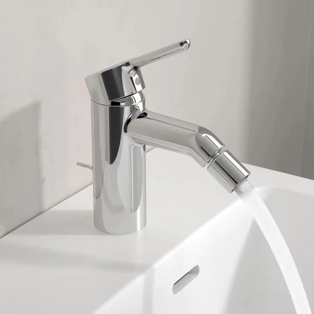 Baterie bideu Villeroy&Boch Skyla monocomanda crom lucios