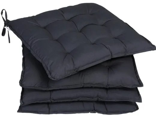 Deuba 4 x perne confortabile - antracit