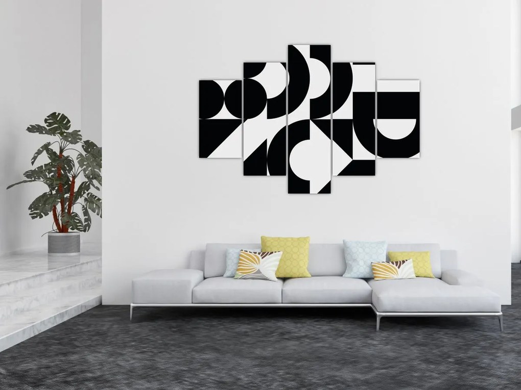 Tablou - Abstracție geometrică N⁰2 (150x105 cm)