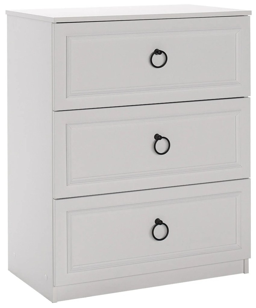 Comodă Nukela 3 (alb) . 1093730