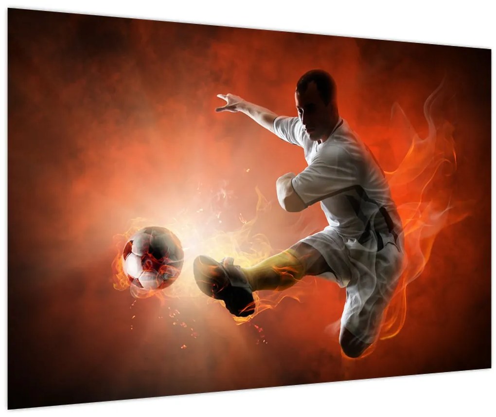 Tablou - Fotbalistul (90x60 cm)