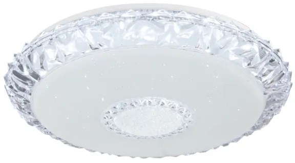 Plafonieră LED dimabilă Globo 48413-40SH EDDIE 40W/230V d. 50 cm Tuya + telecomandă