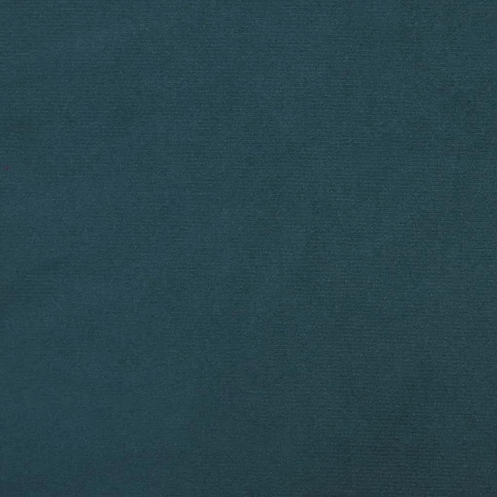 Taburet, albastru, 78x56x32 cm, catifea Albastru