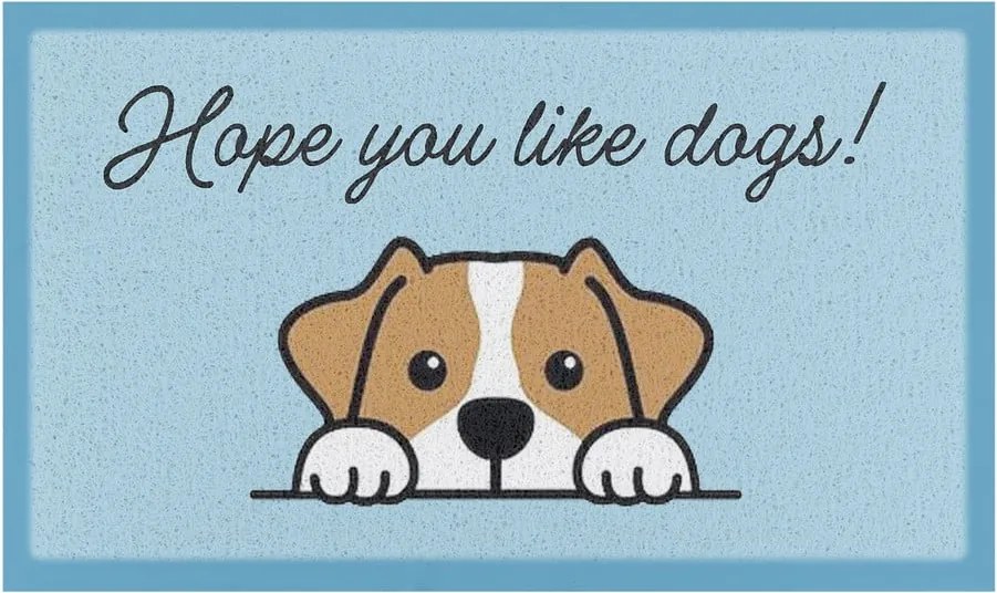 Covoraș de intrare 40x70 cm Hope You Like Dogs – Artsy Doormats
