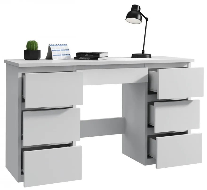 BIA512 - Masa de Birou 120 cm, pentru office - Alb