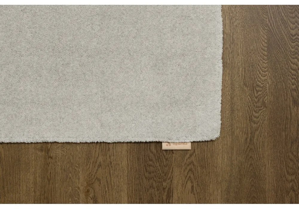 Covor crem din lână 133x190 cm Calisia M Smooth – Agnella