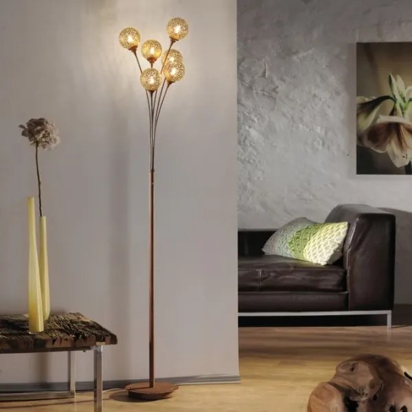 Paul Neuhaus 398-48 - Lampadar GRETA 6xG9/40W/230V