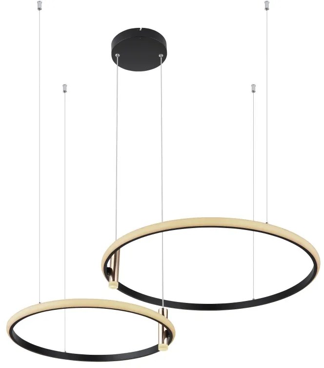 Lustra LED suspendata moderna cu telecomanda COCO 55W