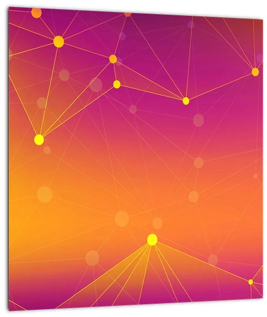 Tabloul modern colorat (30x30 cm)