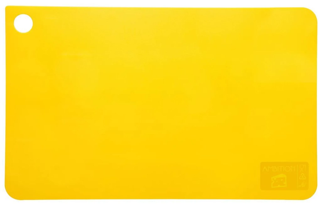 Bord tocare branzeturi 38,5x24cm galben Molly
