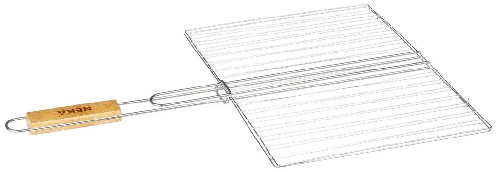 Gratar dreptunghiular NEKA, 30 x 40 cm, otel cromat