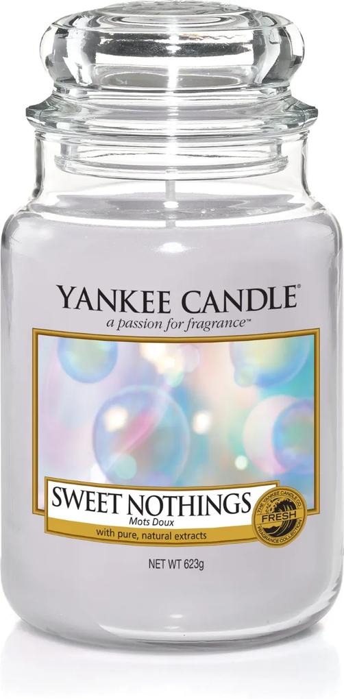 Yankee Candle violet parfumata lumanare Sweet Nothings Classic mare