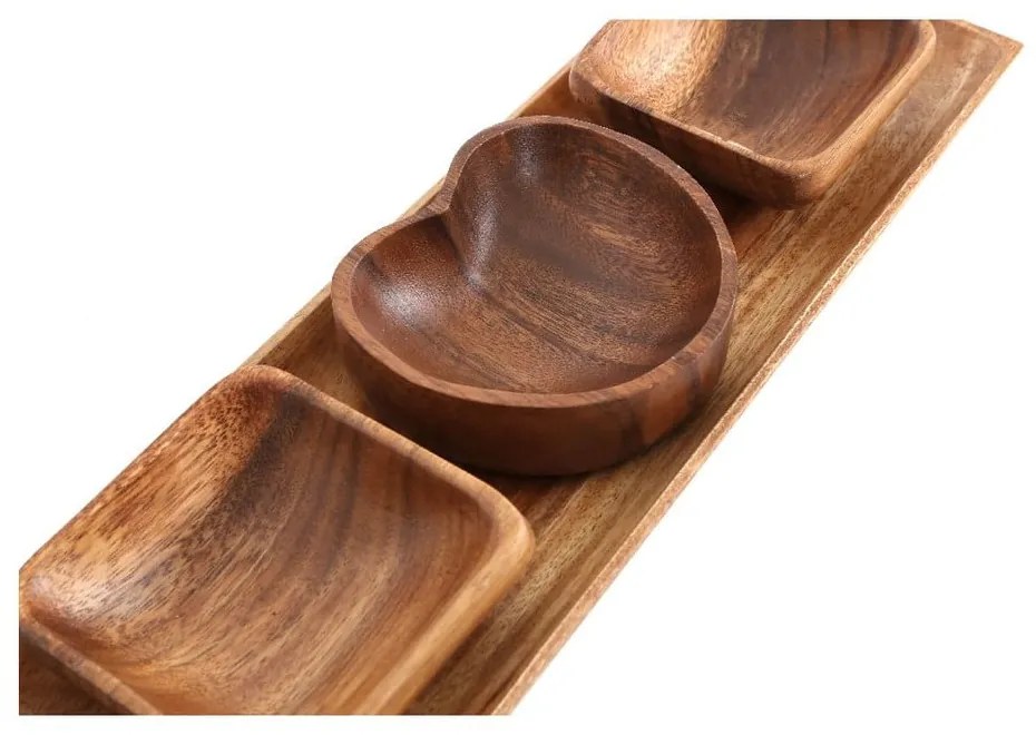 Boluri de servit cu tavă 4 buc Kora - Premier Housewares