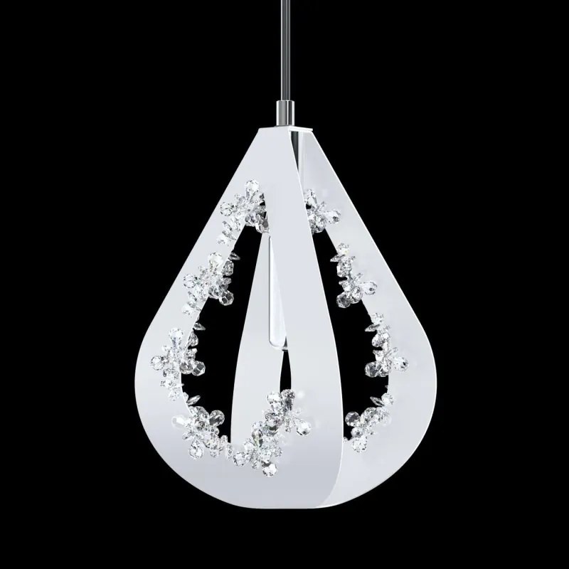 Lustra moderna cu 3 pendule design LUX realizata manual ALMOND XL B
