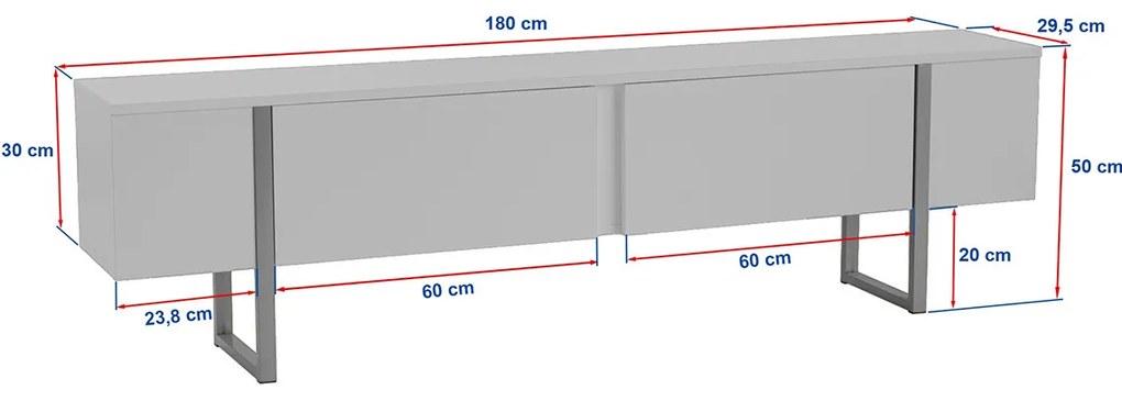 Masă TV Serenity Atlantic Pine