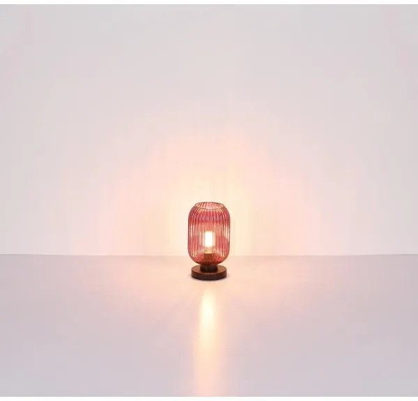 Lampă de masă Globo 15469TP NORMY 1xE27/40W/230V mov