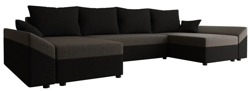 Colțar Memphis 131Cutie de pat, 316x138x82cm, 119 kg, Picioare: Plastic