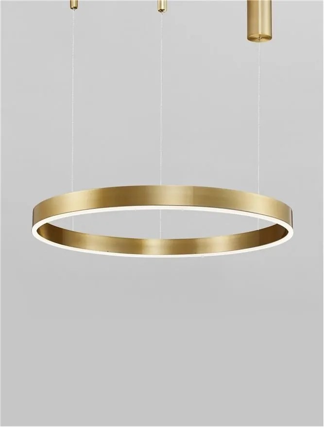 Lustra LED dimabila design circular MOTIF D-100cm