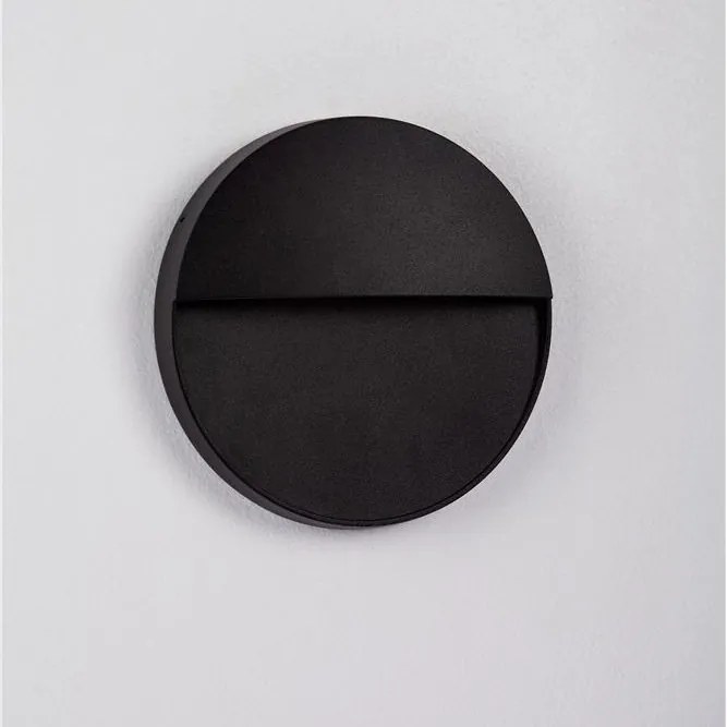 Spot LED aplicat iluminat scari exterior RODIX negru IP54