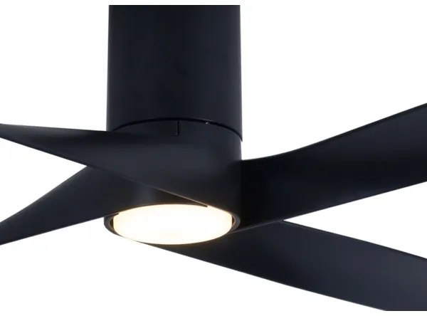 Ventilator LED dimabil Lucci air 213351 RIVIERA 1xGX53/12W/230V negru + telecomandă