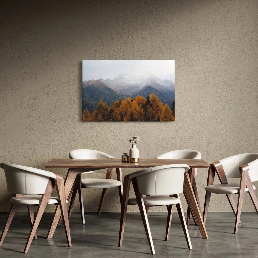 Tablou - Crestele munților (90x60 cm)
