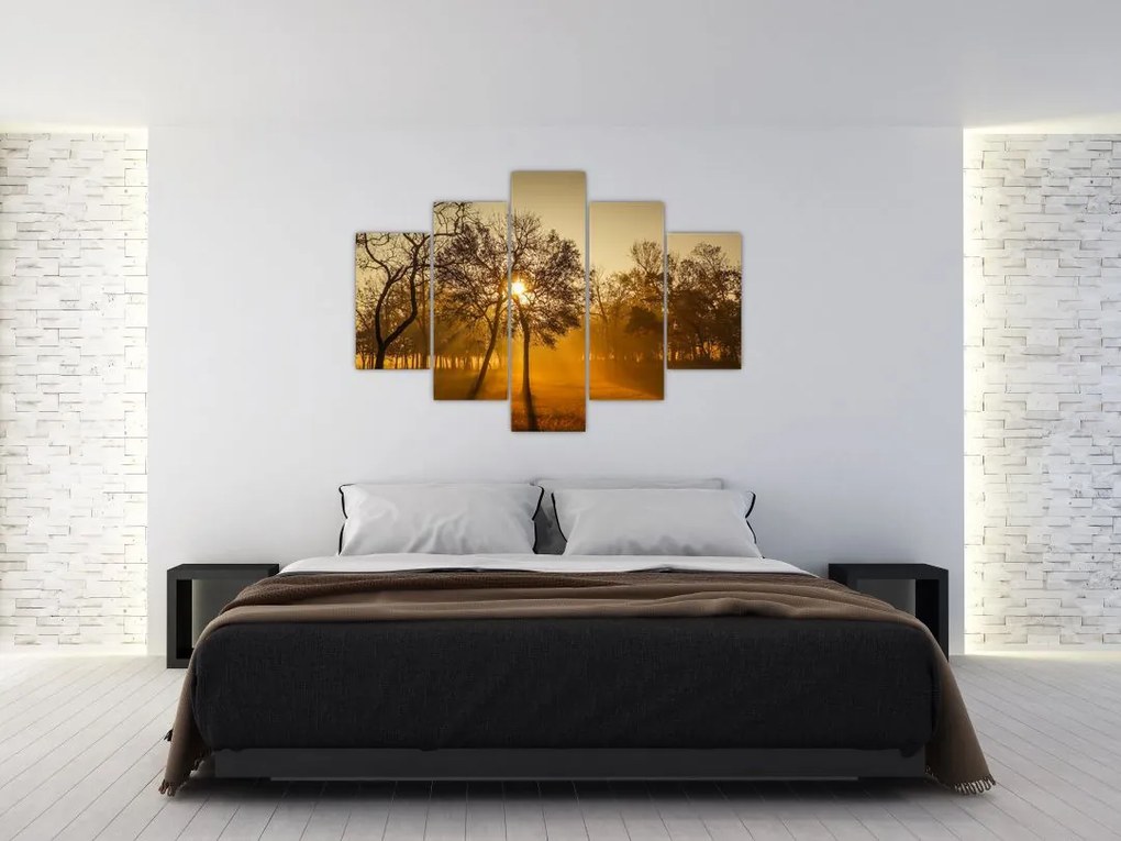 Tablou cu răsăsrit de soare (150x105 cm)