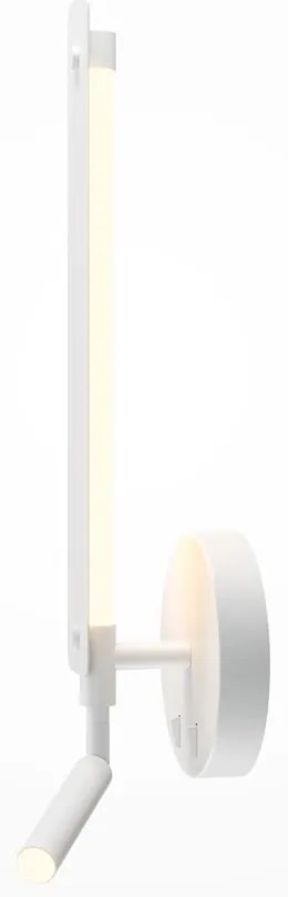 Aplica LED cu lumina ambientala si spot directionabil Combo 10W alb