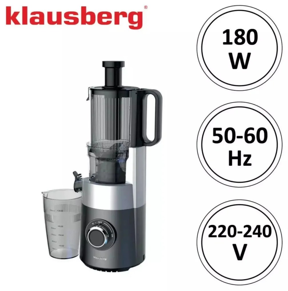 Storcator de fructe vertical Klausberg KB7881, gri