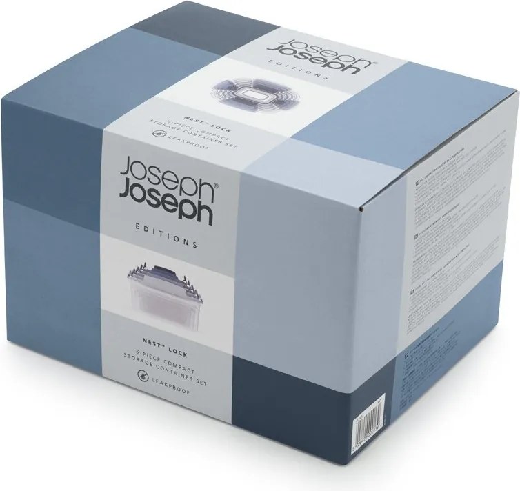 Caserole pentru alimente 5 buc. Nest – Joseph Joseph