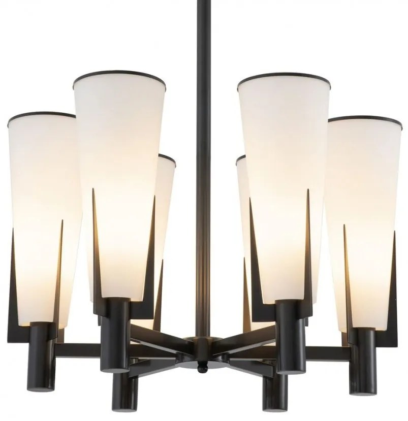 Lustra dimabila suspendata design elegant LUX Dino, bronz 115764 HZ