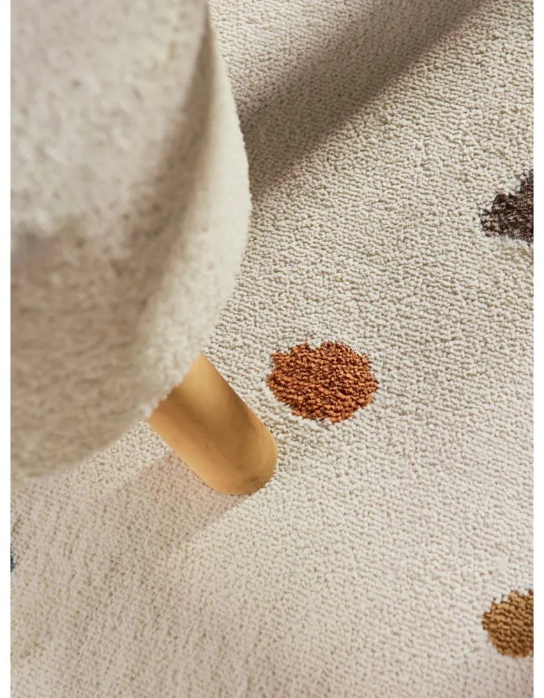 Covor pentru copii crem ø160 cm Funny Dots – Hanse Home